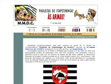 Tablet Screenshot of mmdc.itapetininga.com.br